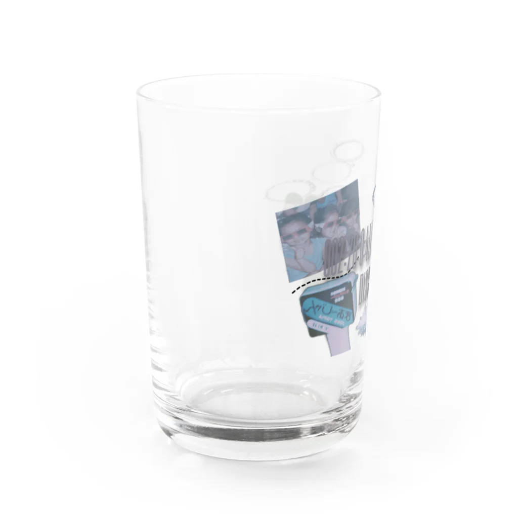 👀の著作権バッチリ Water Glass :left