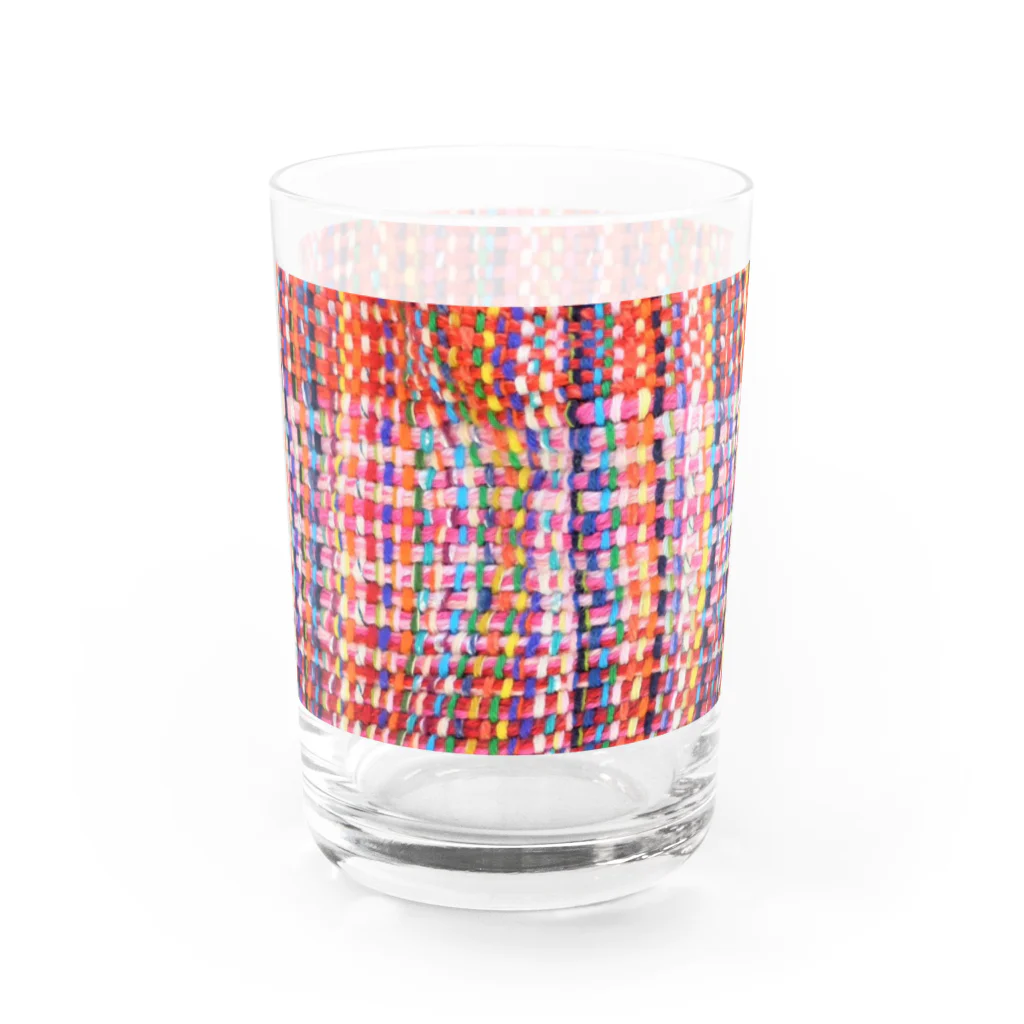 Hana Sungo　はなさんごのHand weaving-RW Water Glass :left