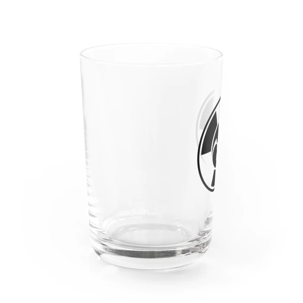 Y_NAKAJIMAの放射線に三つ巴 B Water Glass :left