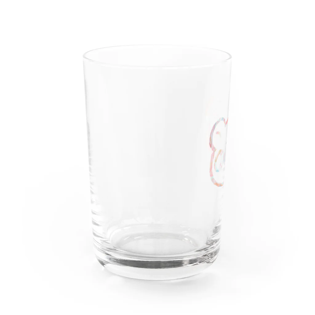 しろくま屋さんのパステルくま Water Glass :left