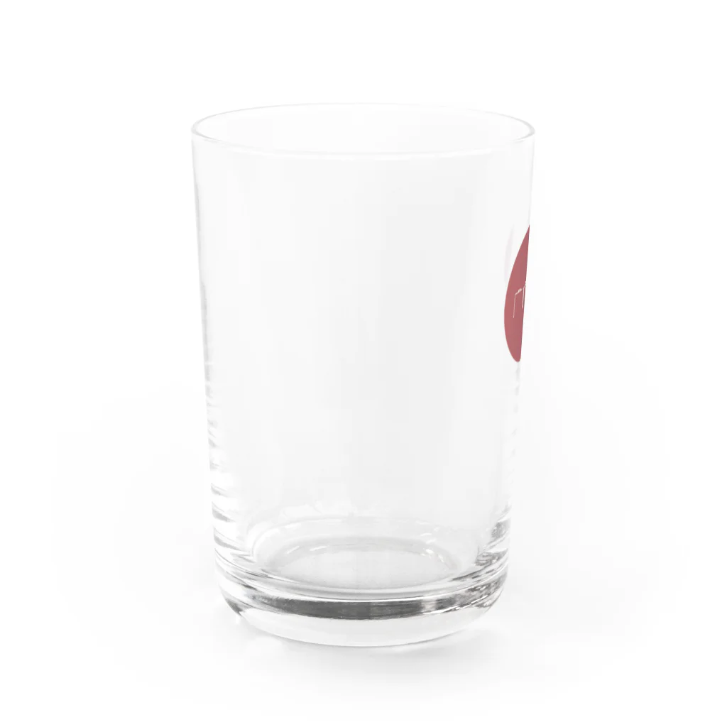 hiraidesuzuriの慶應魔女サークルオリジナルグラス Water Glass :left