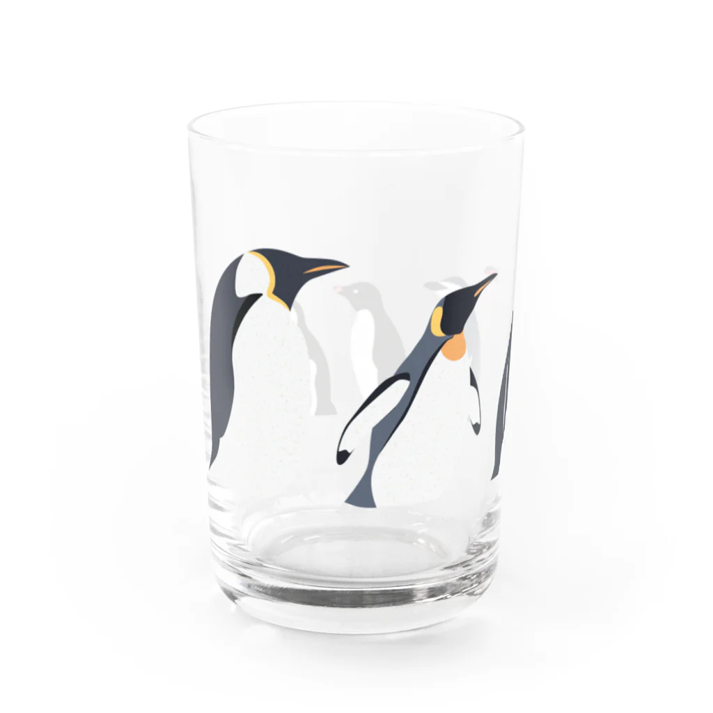 立体工房のペンギンタクサン Water Glass :left