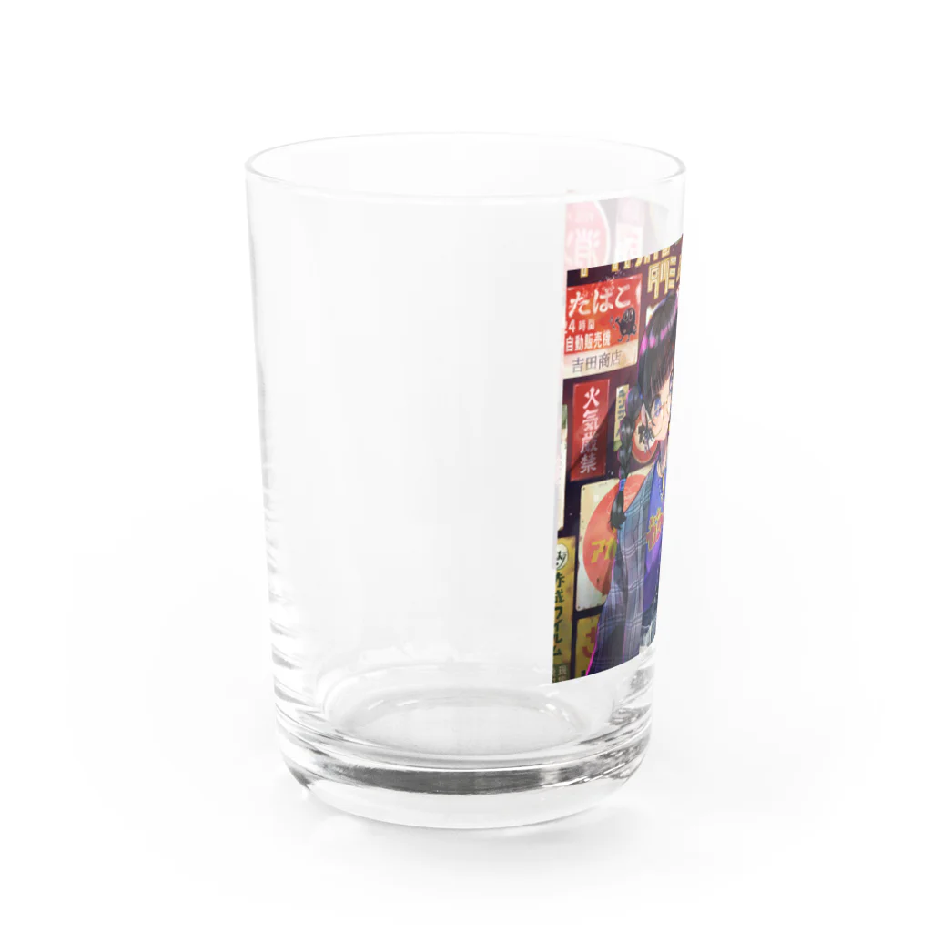 つるしまたつみのセンセーション Water Glass :left