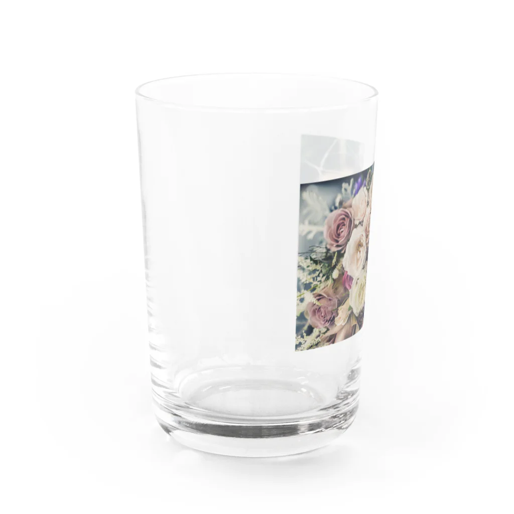 鈴屋の気まぐれ品の薔薇の花束を。 Water Glass :left