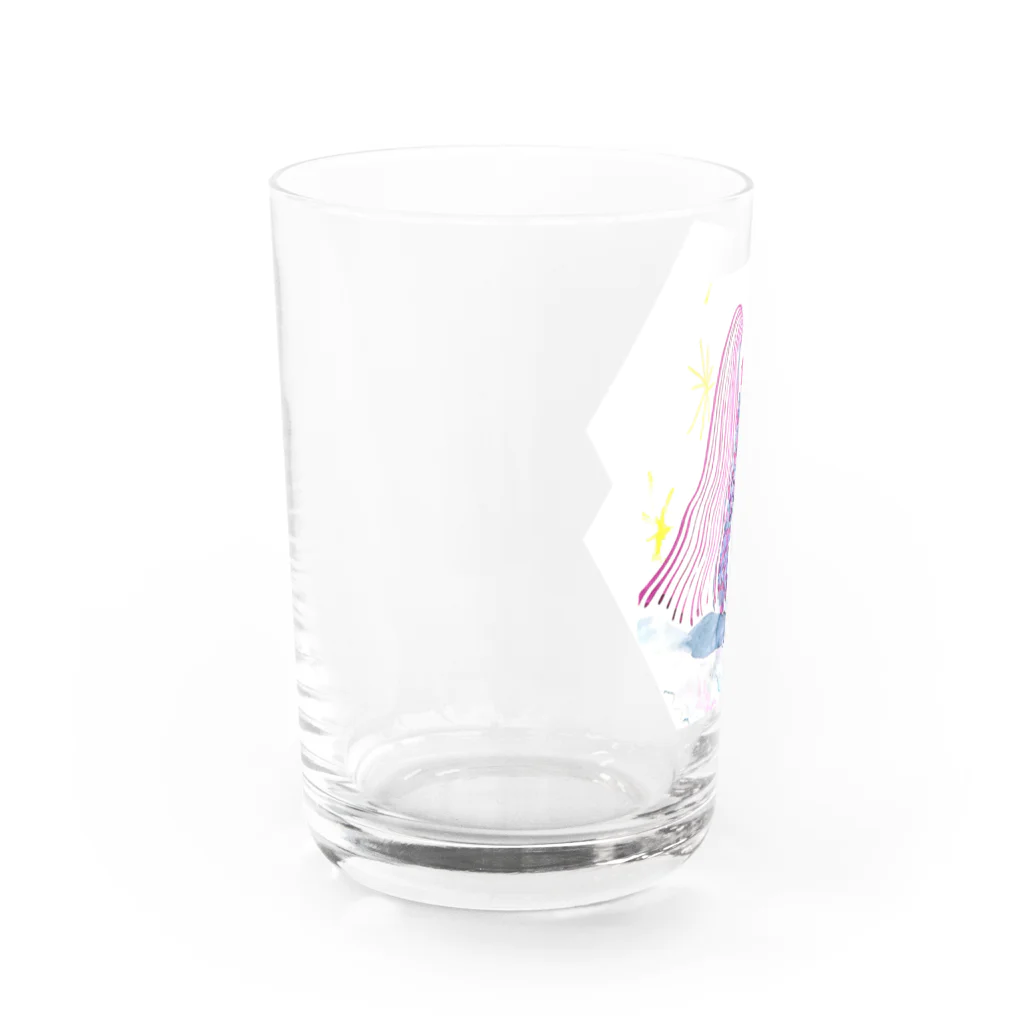 やまぎわさゆりのアマビエさま Water Glass :left