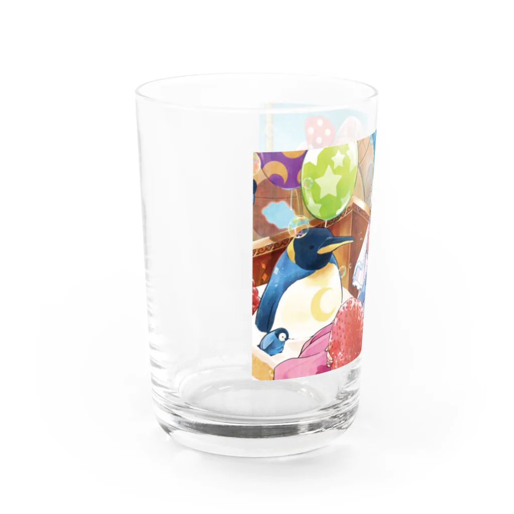 つるしまたつみのNEOきゃわいい Water Glass :left