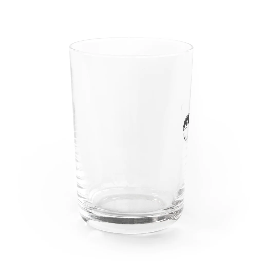 ＿---＿のお玉のようなスイスイ Water Glass :left