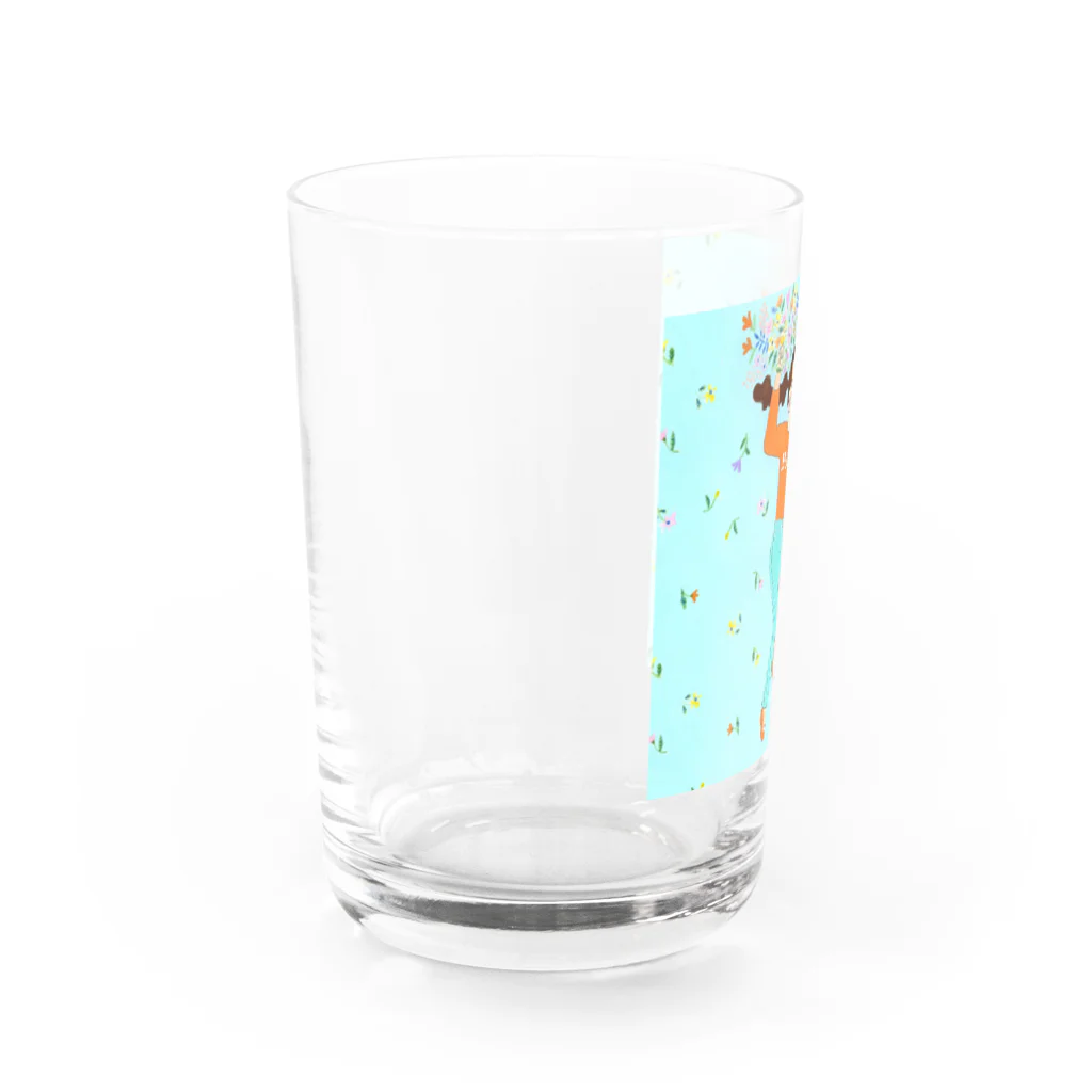 nozomimmの空を飛ぶ Water Glass :left