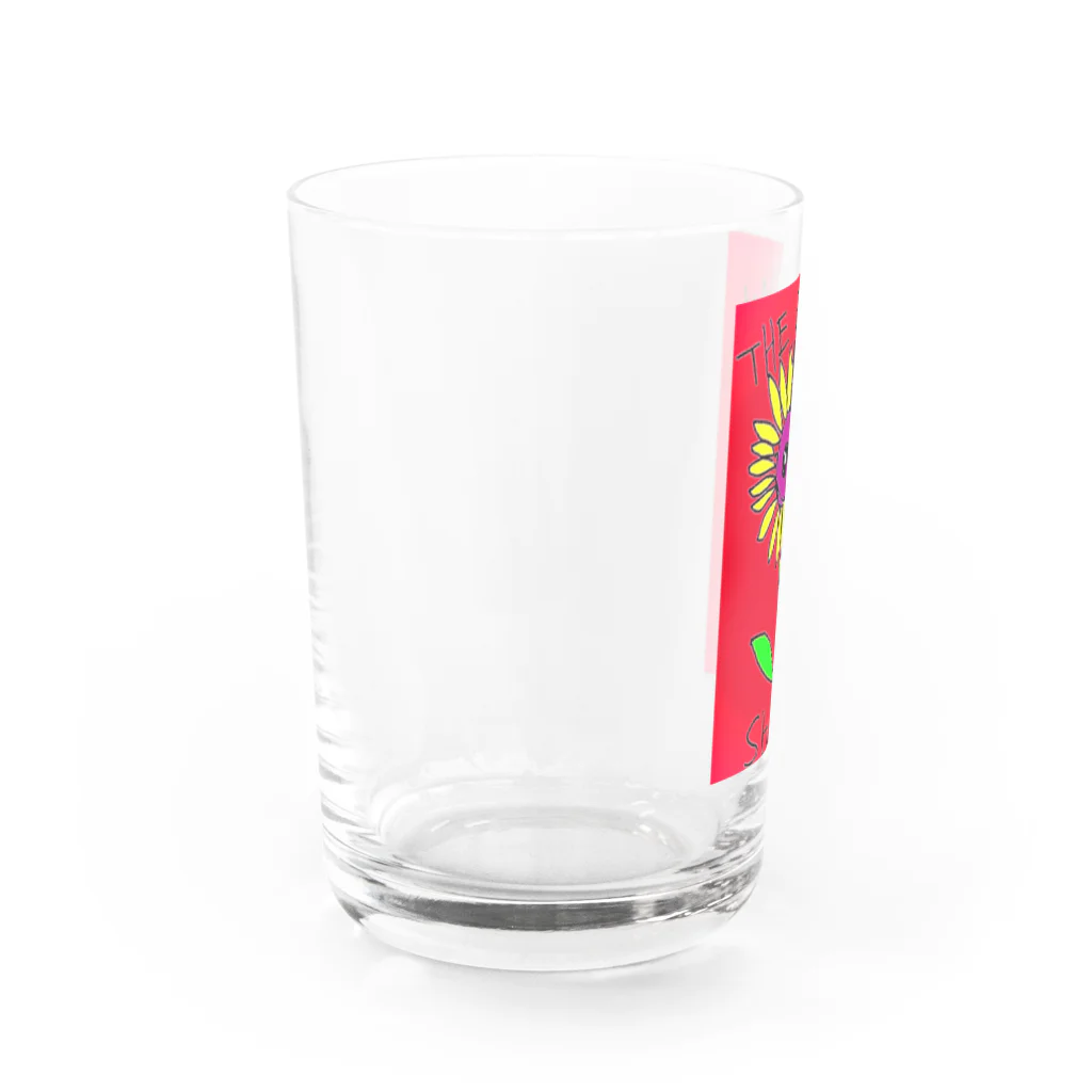 オーナーの麻痺マワリ Water Glass :left