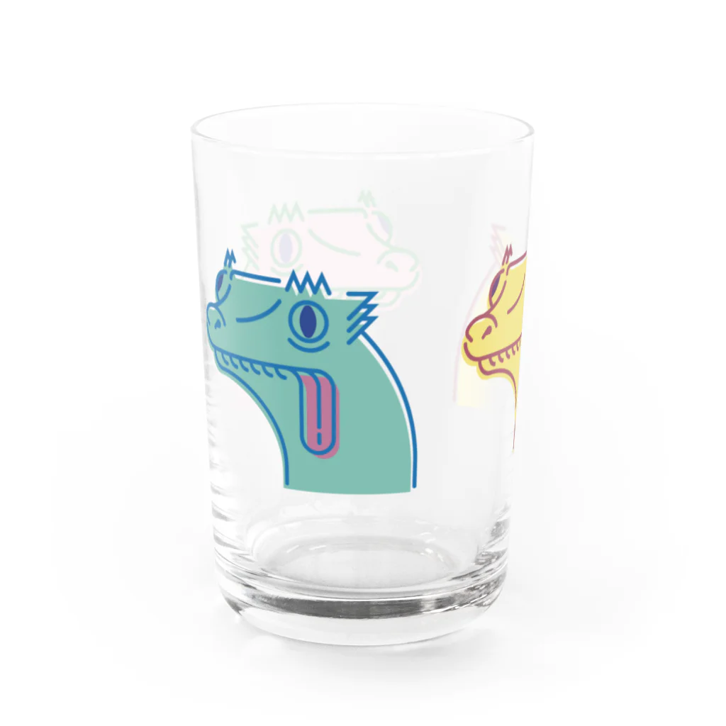 爬虫類グッズ メッサヌンサ - M.R.SのPOPクレス Water Glass :left