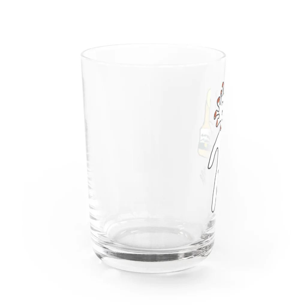 ロンスケ(曽我龍介)/無敵キャンディのおいしいビールをのむアイツ Water Glass :left