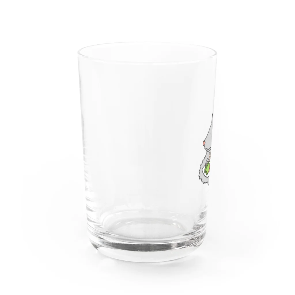 アリクイの菜食主義者のオオカミ Water Glass :left