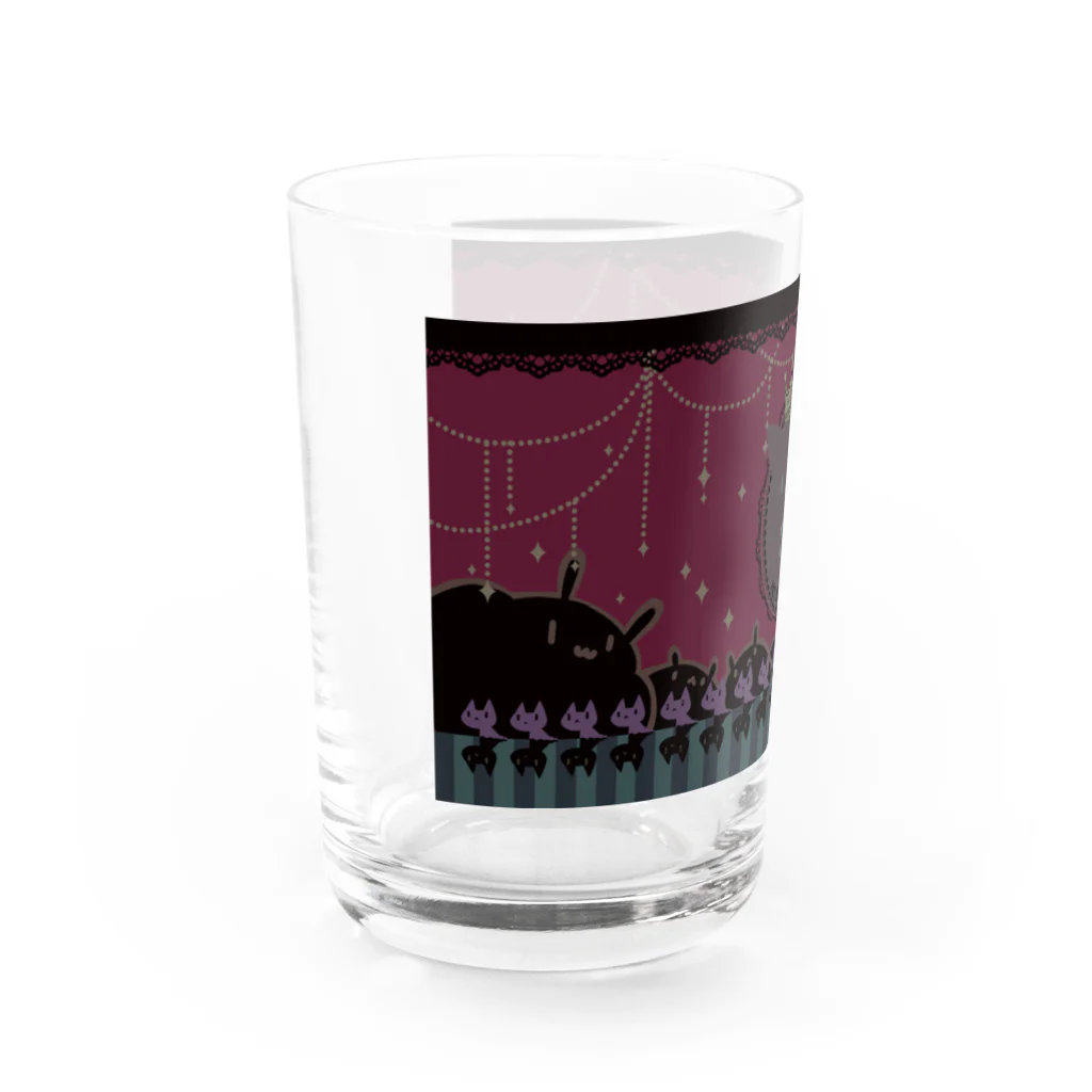 いぬきら店のねこ王 Water Glass :left