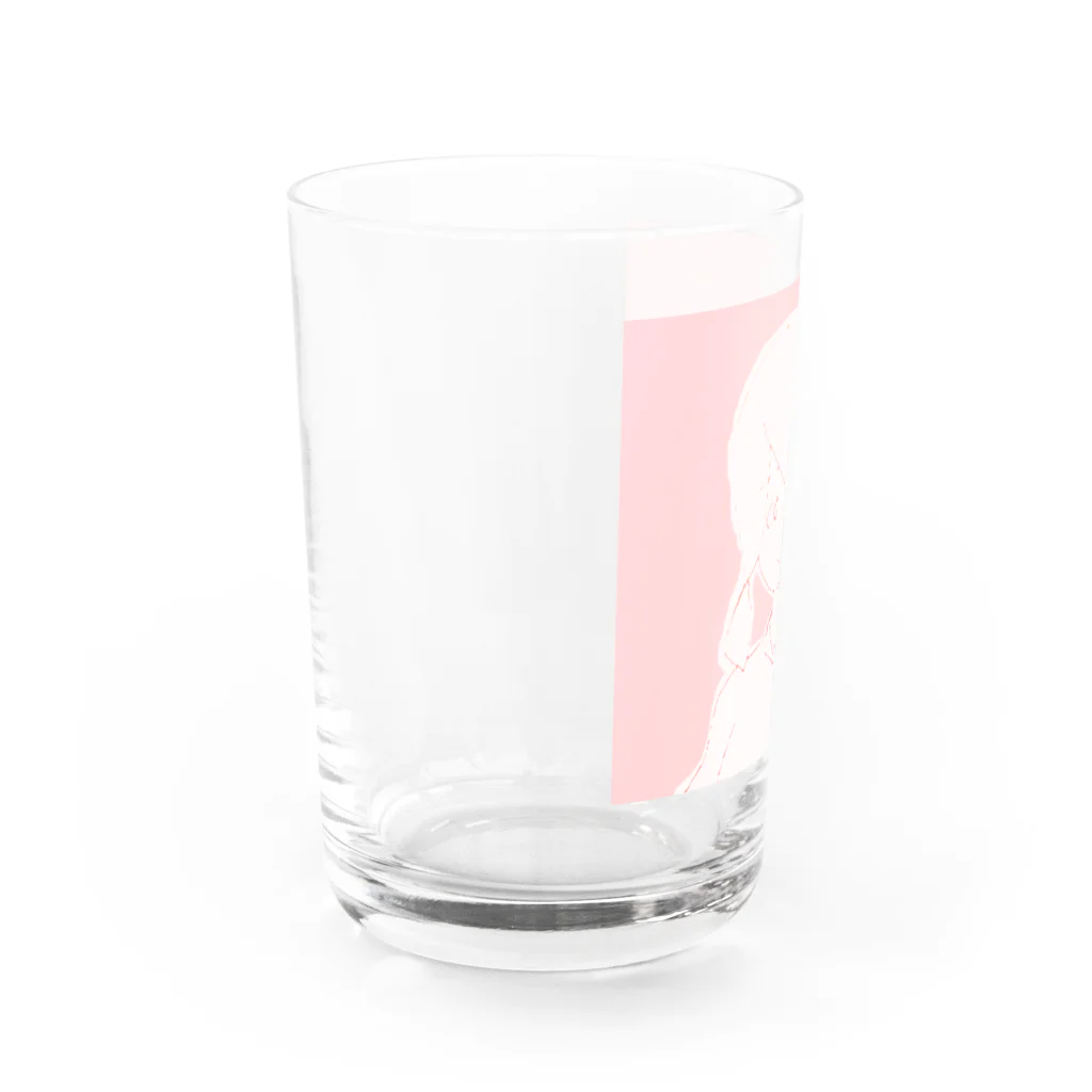 水草のナウ・ガール４１ Water Glass :left