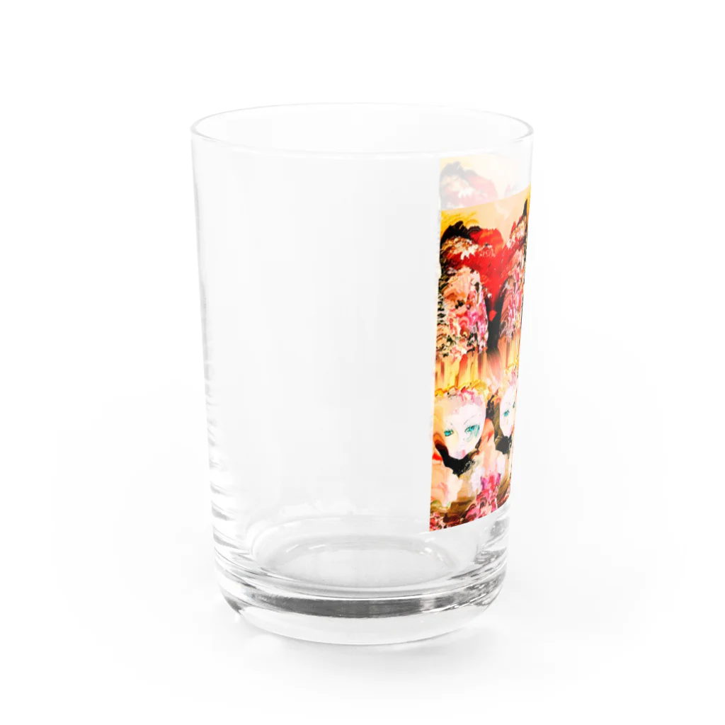 egg Artworks & the cocaine's pixの『四面楚歌』 Water Glass :left