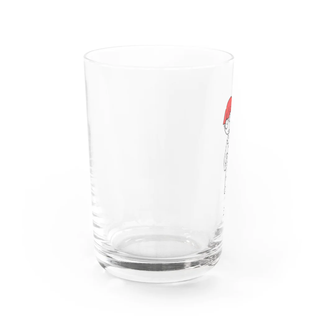 水仙舎のいいねさん Water Glass :left