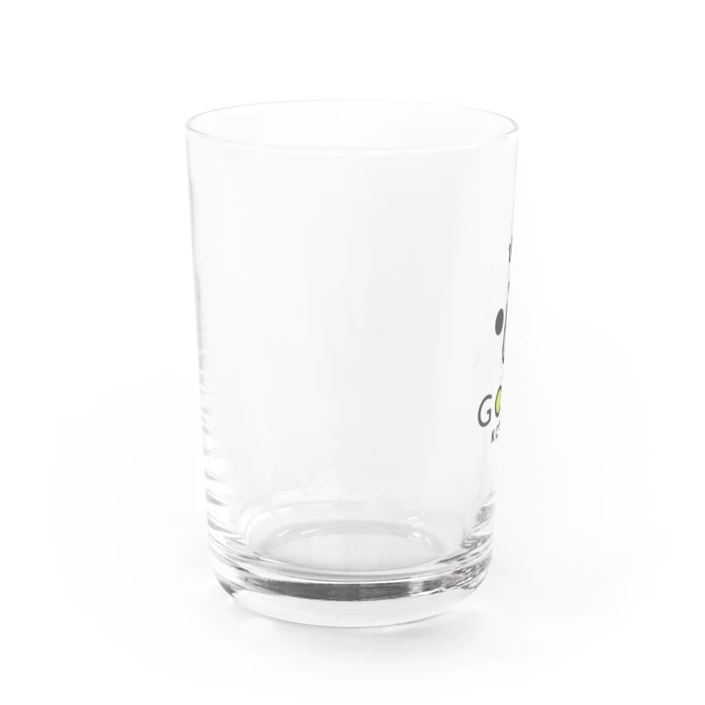 嵐山デザインのごまこあら-喜 Water Glass :left