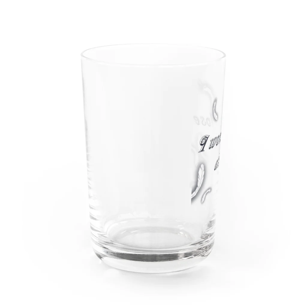 Notalone0705のI won`t lose at all Water Glass :left
