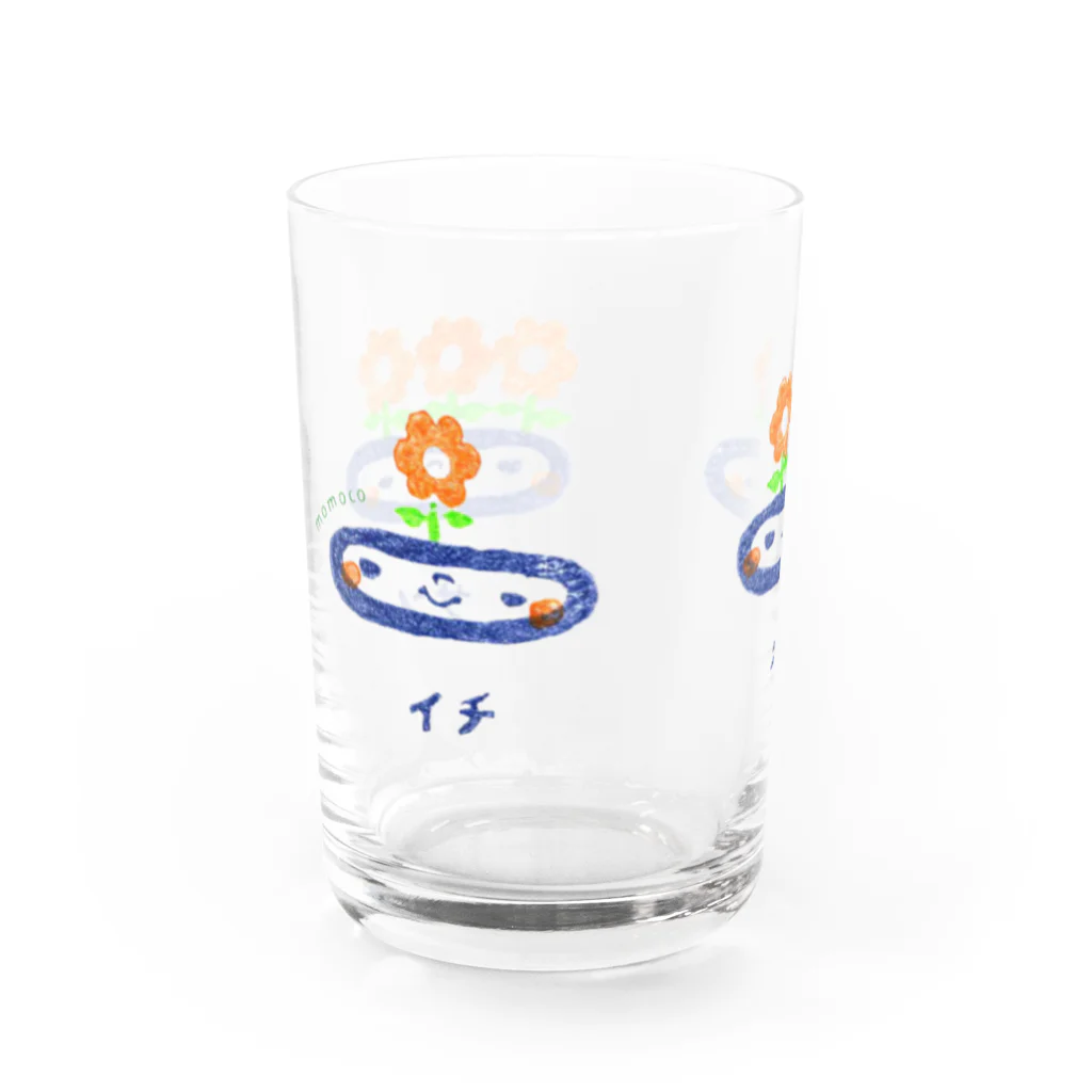 もこもこぐんぐんのイチニイサン Water Glass :left