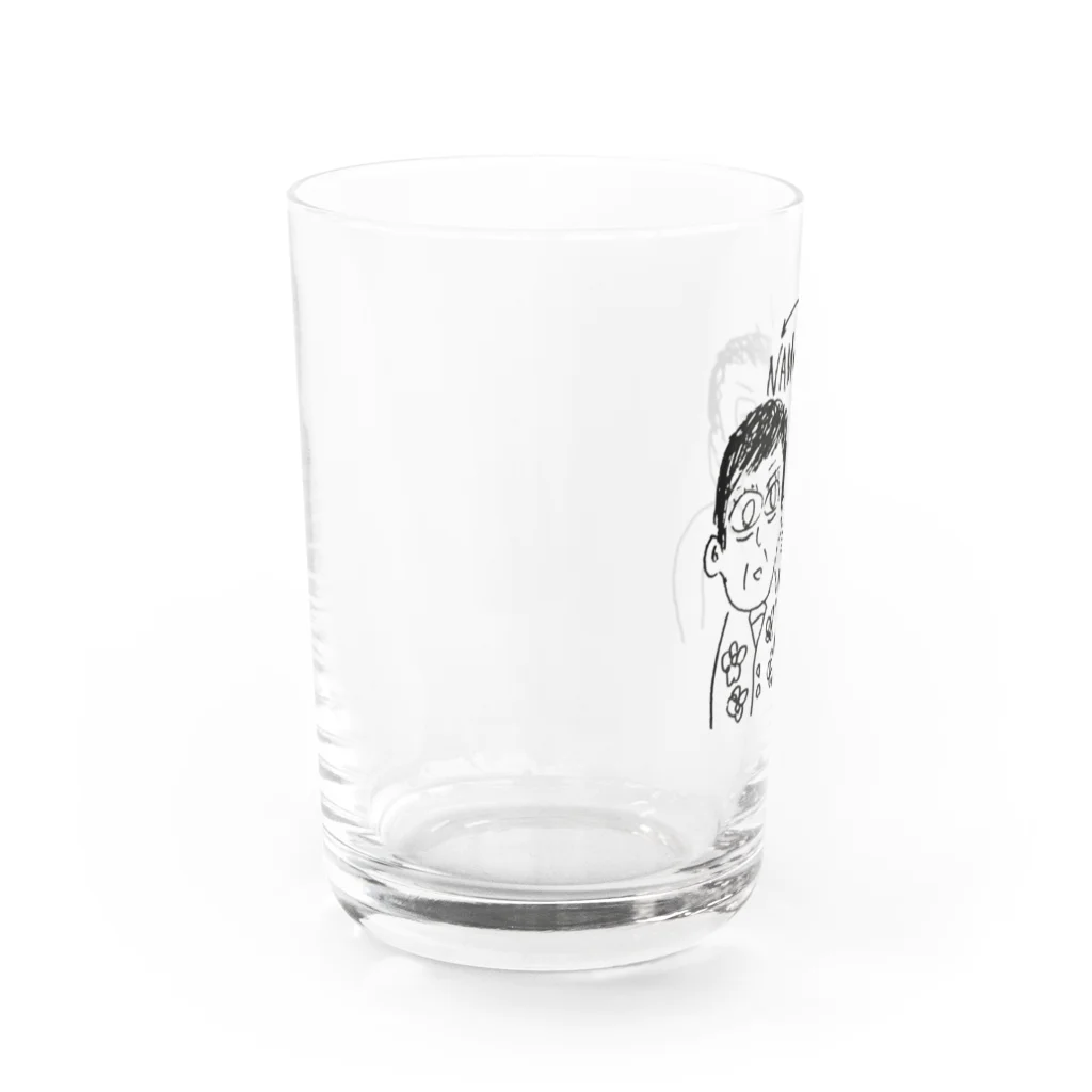 生漫DAYグッズの 高倉画伯のグラス Water Glass :left