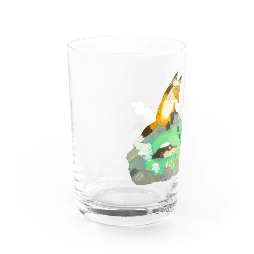 sarakoteのみんなで温泉 Water Glass :left