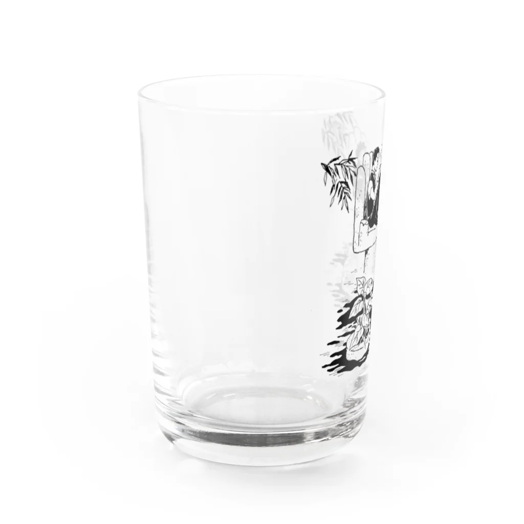 コドモペーパーのてのひらのいす Water Glass :left