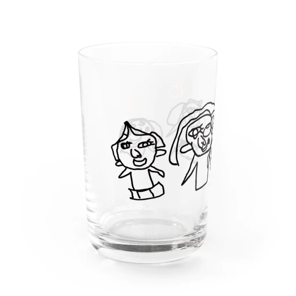 DERICOのタパプールの家族 Water Glass :left