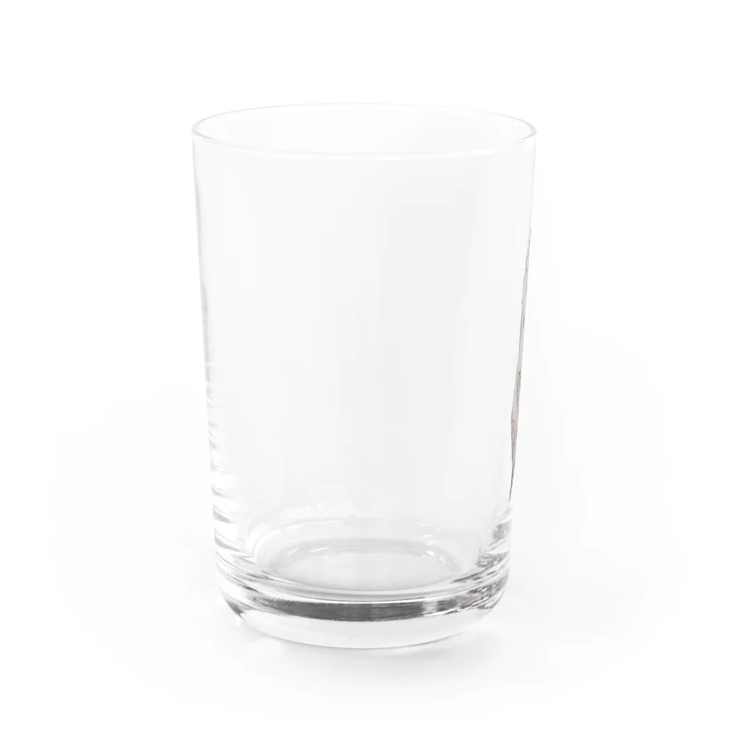 おじさんのチンアナGo Water Glass :left