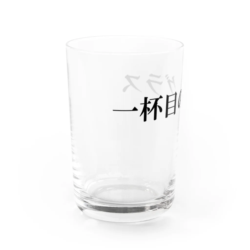 ENchantDesignの1杯目のグラス Water Glass :left