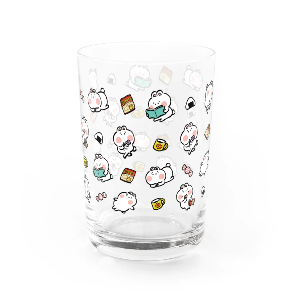 気にすなウサギの気にすな商店のゆるめ気にすなウサギグラス Water Glass :left