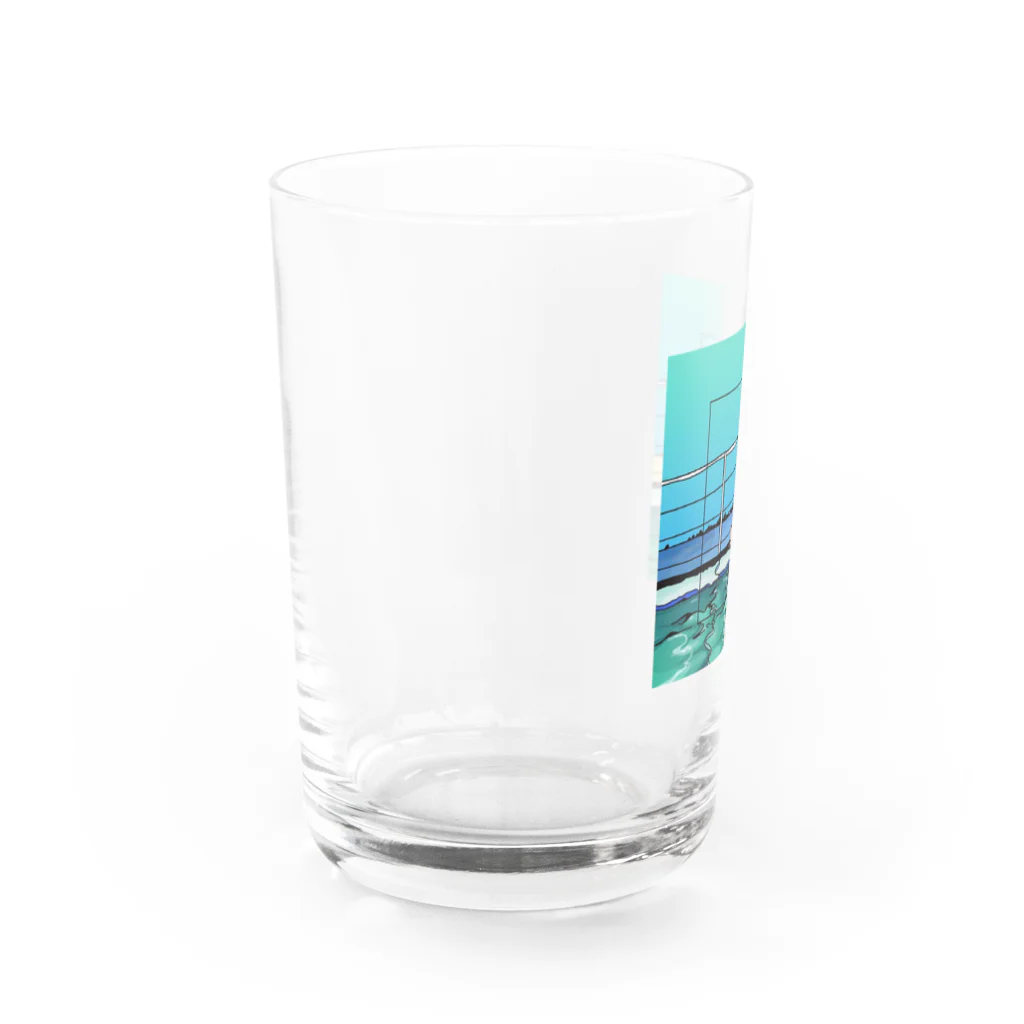 ◆ZUEの🐬Chill out🐳 Water Glass :left