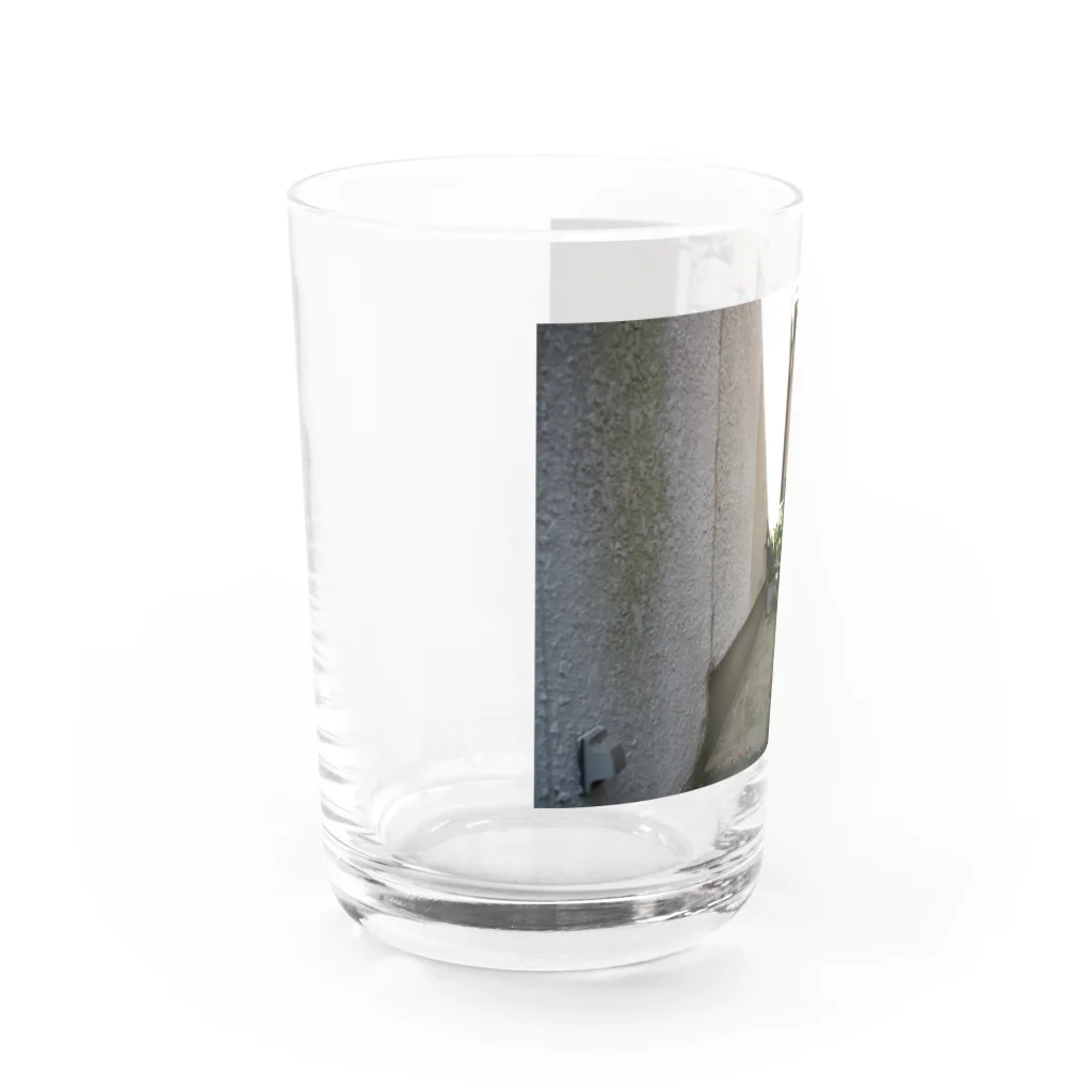 バブ商店の路地グラス Water Glass :left