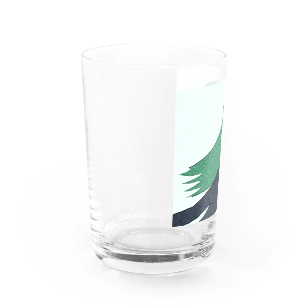 水草のナウ・ガール４８ Water Glass :left