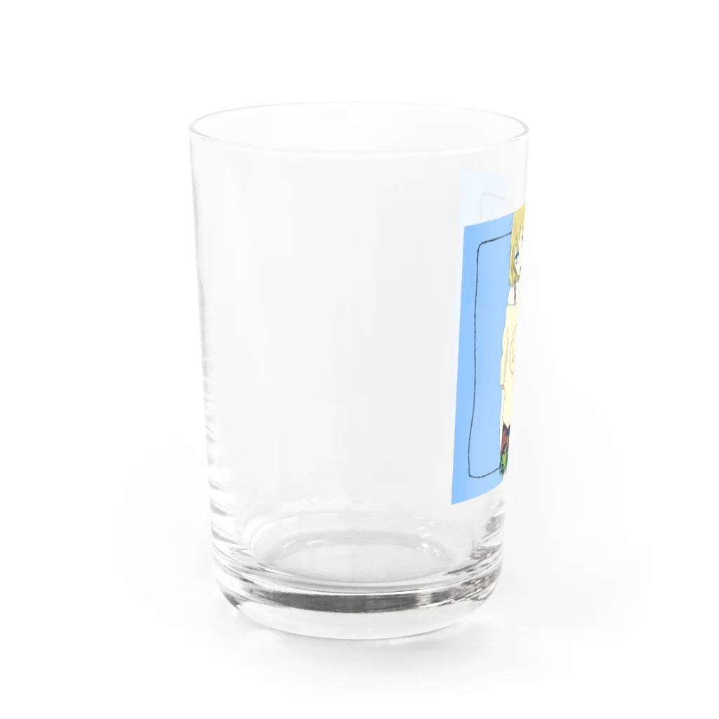 ふわふわのCandyCandy Water Glass :left