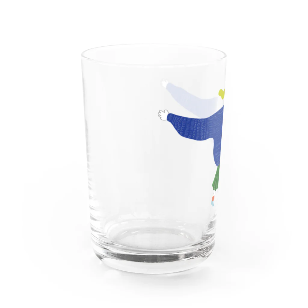 Yui SuzukiのHugGirl Blue Water Glass :left