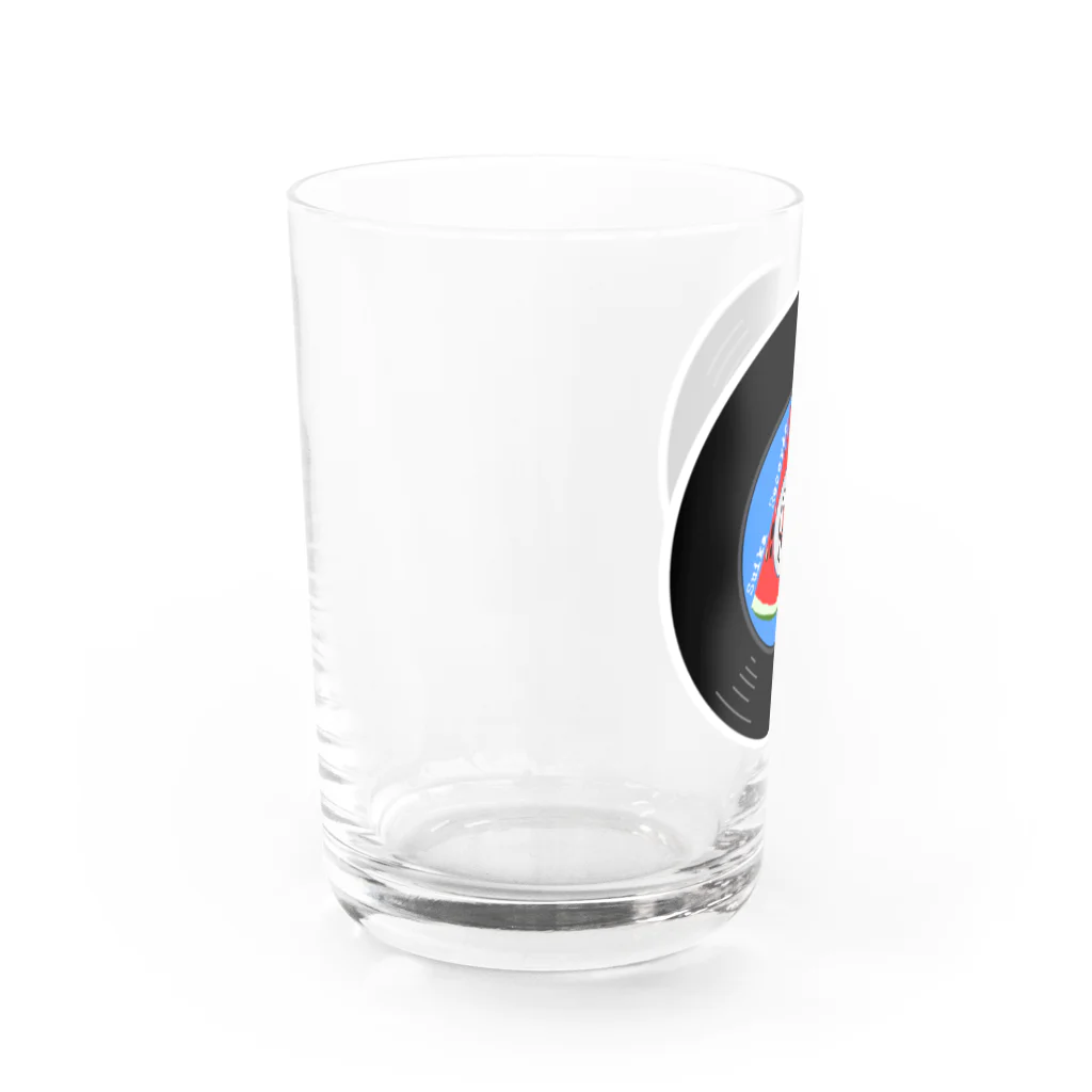 レコードの巣のすいかレコード白文鳥 Water Glass :left