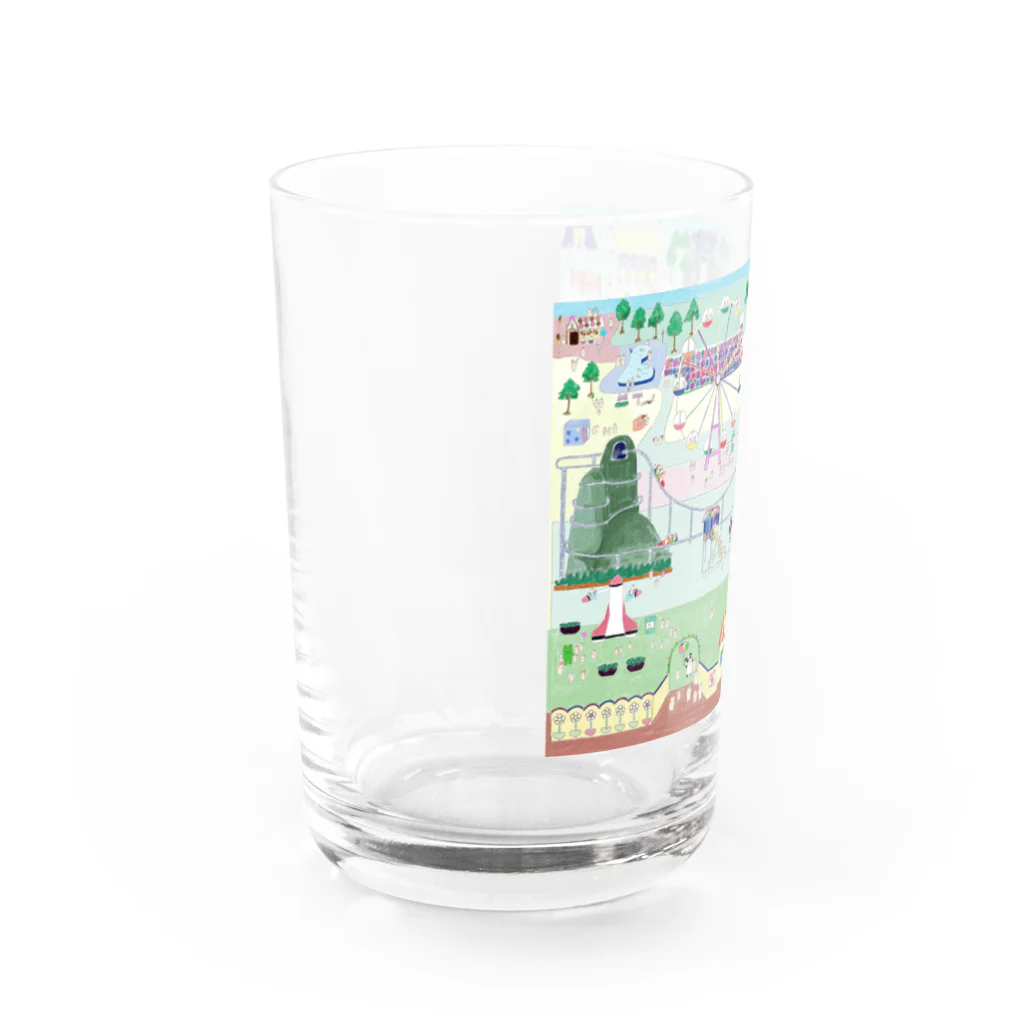 HIKAMARU　SHOPの遊園地 Water Glass :left