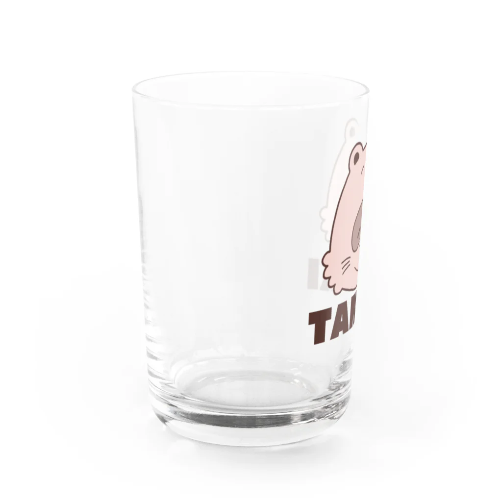 なご村🍙のなごむぜ！タヌキさん Water Glass :left