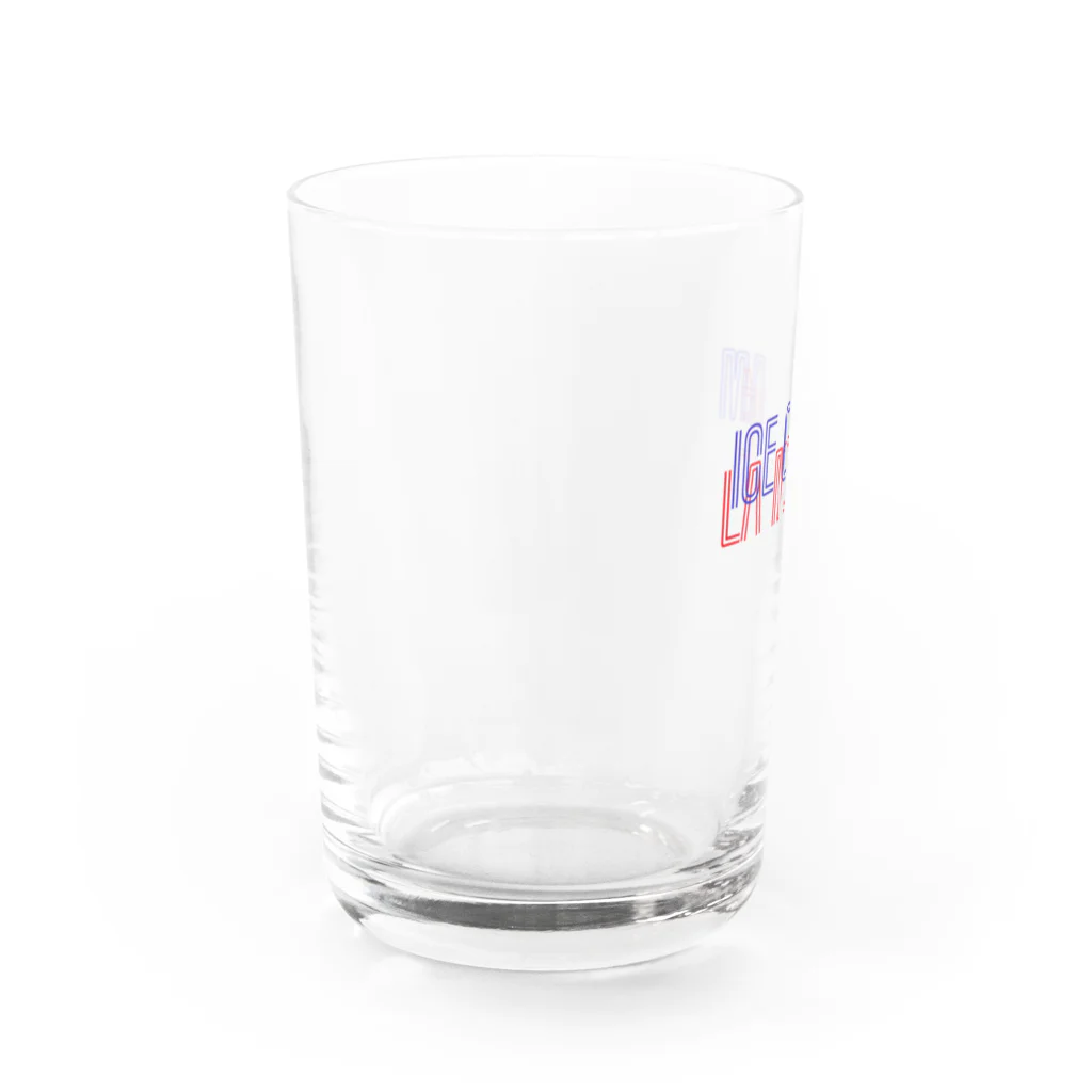 la moitié のアイスとはんぶんこ Water Glass :left
