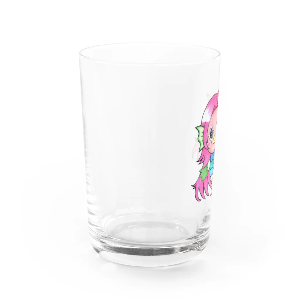 あおつるSUZURIショップのアマビエ様 Water Glass :left