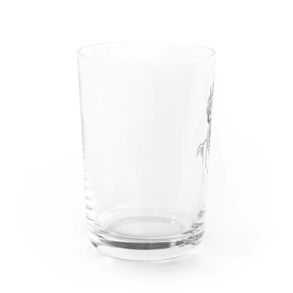 音楽愛好家協会「こんごう」 の【シューベルト】-ブラック Water Glass :left