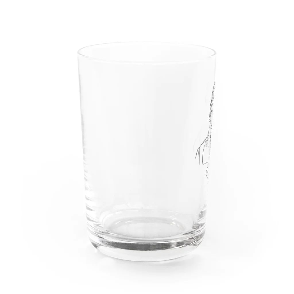 音楽愛好家協会「こんごう」 の【ショパン】-ブラック Water Glass :left