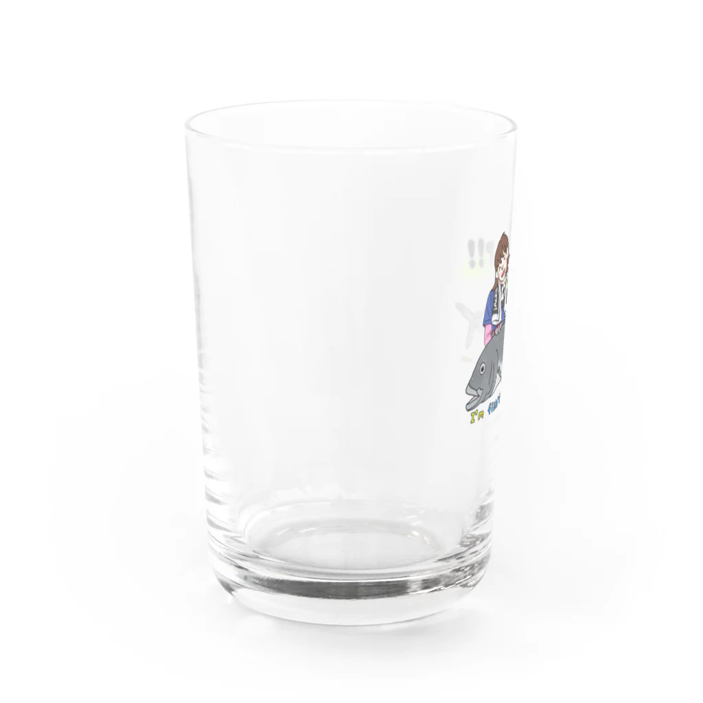 TOMOnoENの♡Caranx ignobilis♡ Water Glass :left