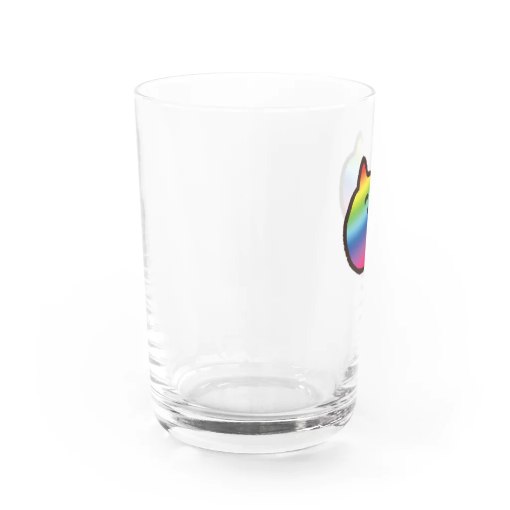 35のげーみんぐねこちゃん Water Glass :left