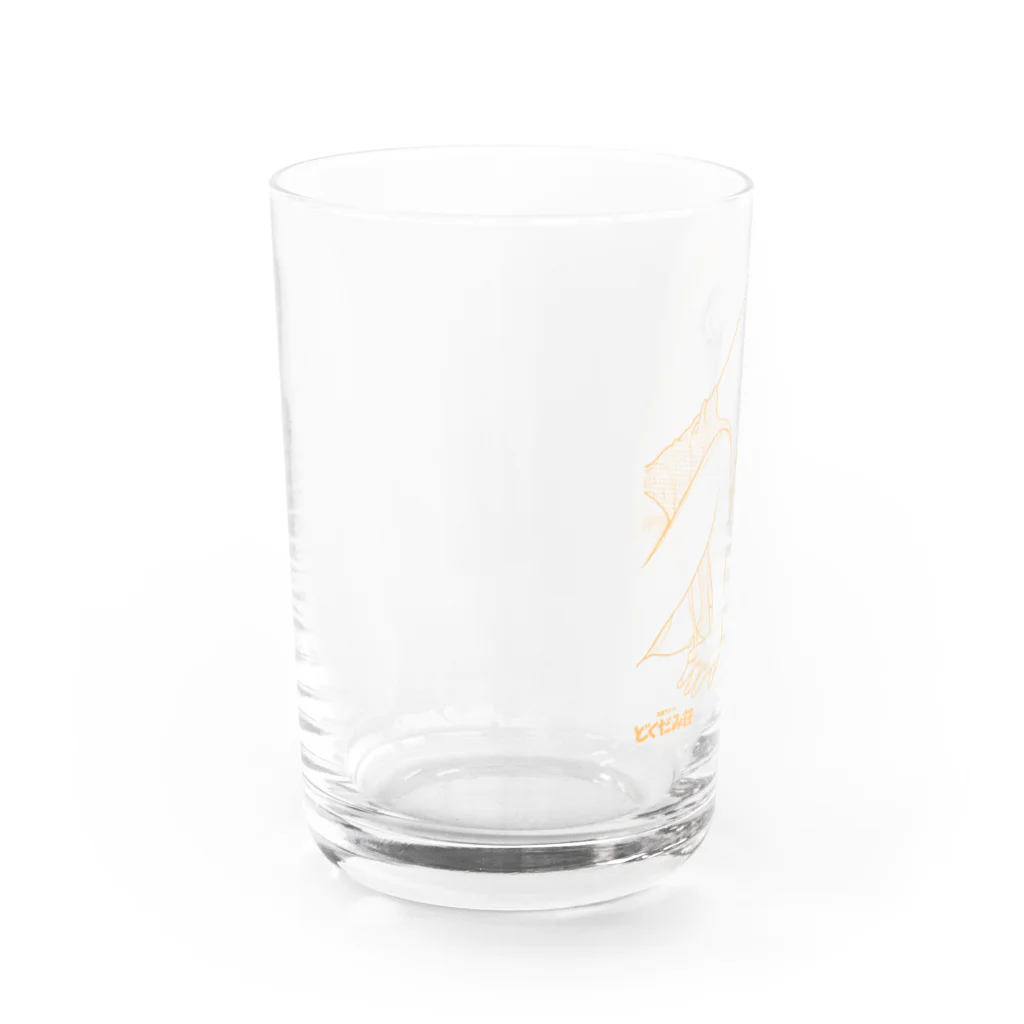 galleryHAKUSENの独身アパートどくだみ荘「飛び降りるヨシオ」 Water Glass :left