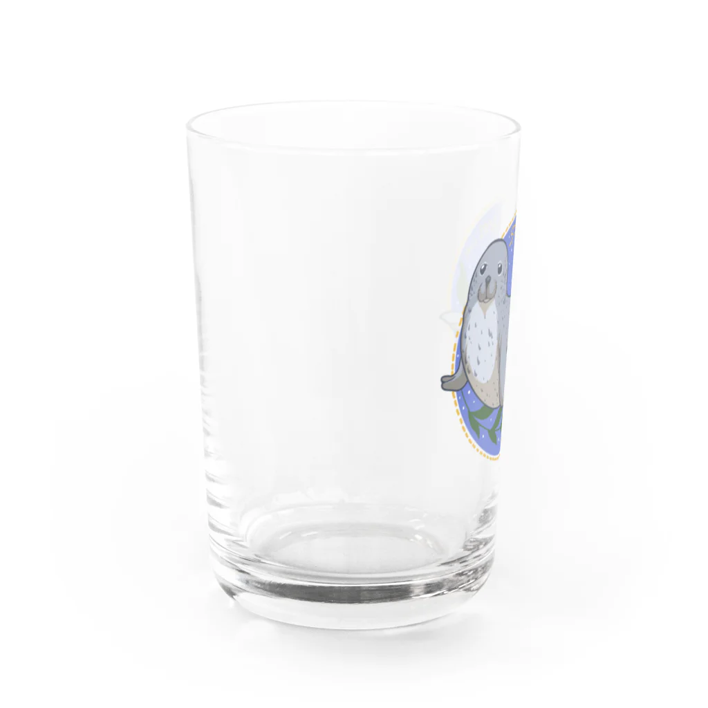 Lichtmuhleのゴマフアザラシ Water Glass :left