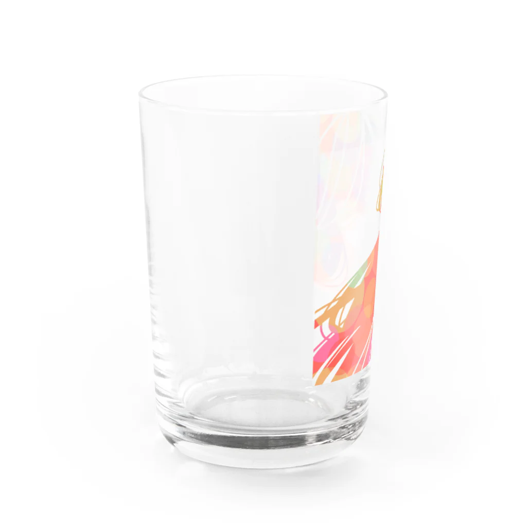 KINJI'sショップの透明GIRL Water Glass :left