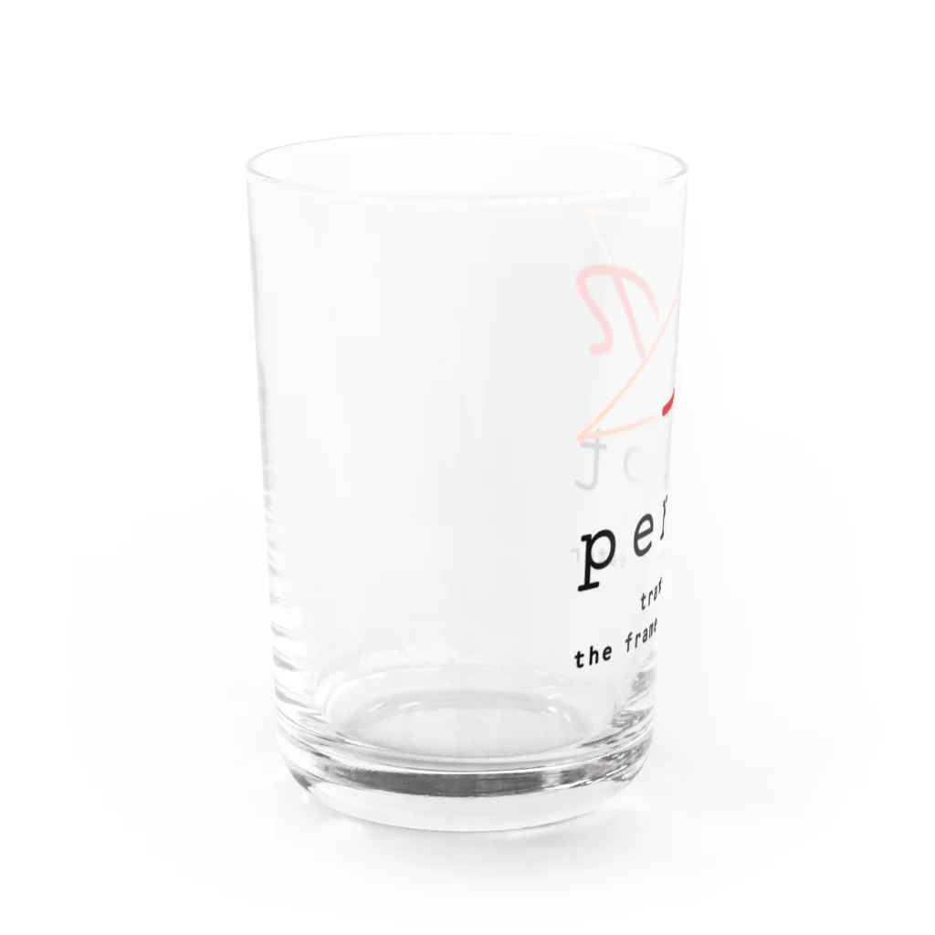 perrotのperrotロゴグッズ Water Glass :left