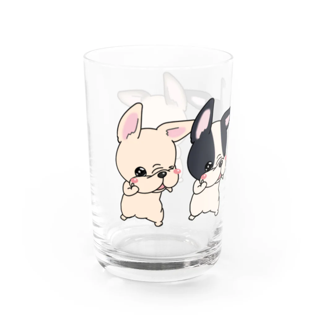 きのこ工房のまるっとフレブル Water Glass :left