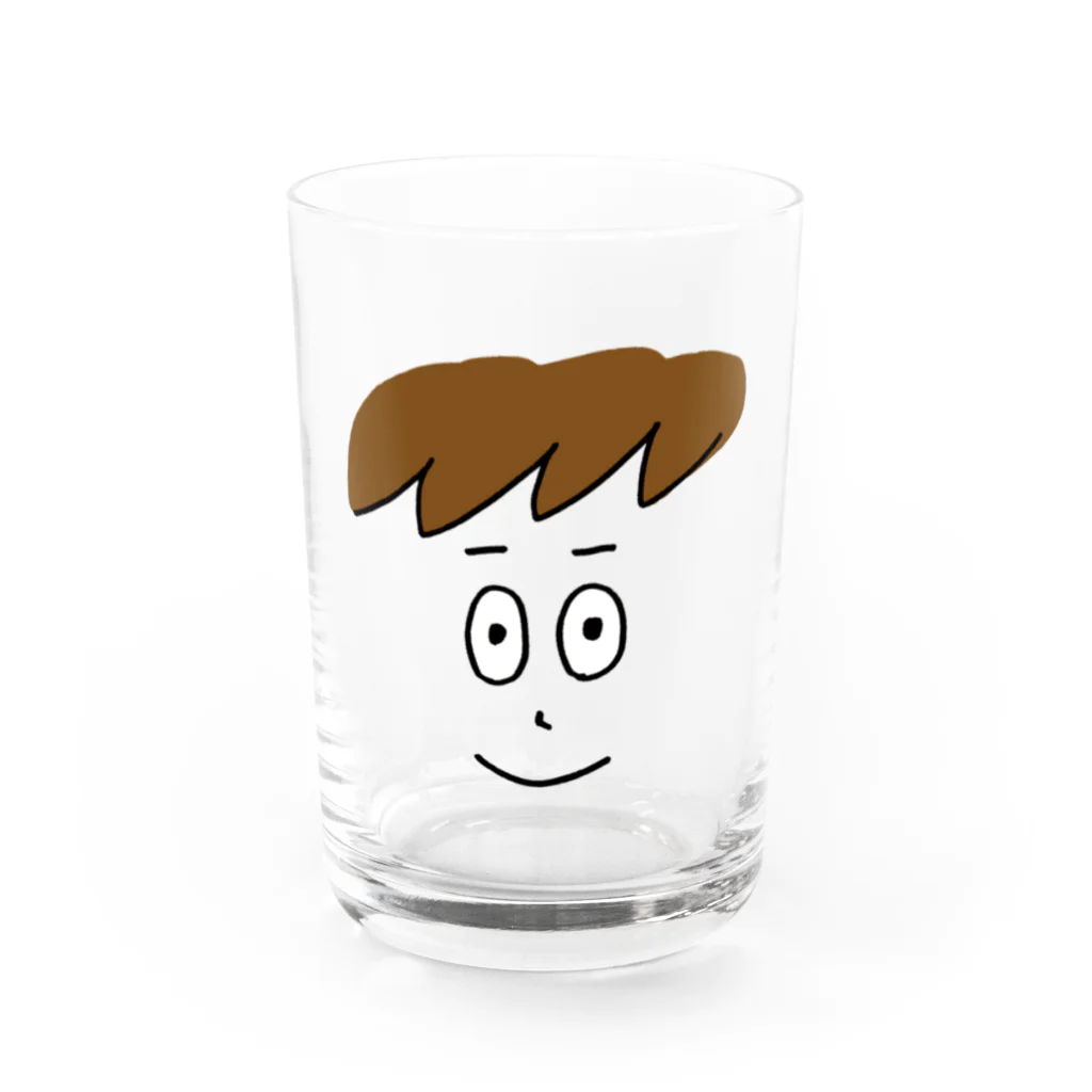 IMON'ne NAOMIのKAOグラスー男の子編ー Water Glass :left